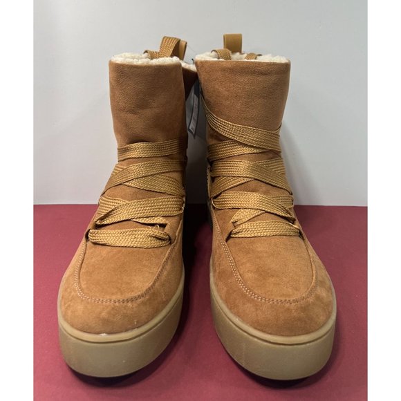 Universal Thread - Women's Brigitte Winter Boots - Cognac - # 8.5 - Picture 11 of 16